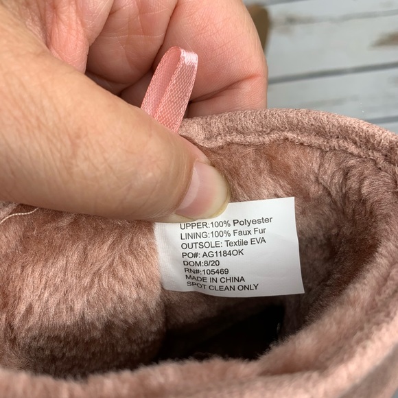 NEW Olivia Miller Girl pink boots - Picture 6 of 7